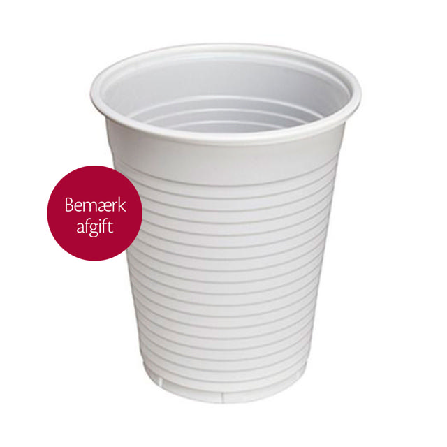 Simplee drikkebægre hvid 180 ml