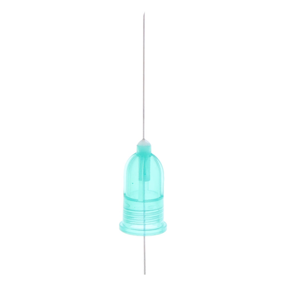 Simplee injectionskanyler 30G long 0,3x21mm turkis