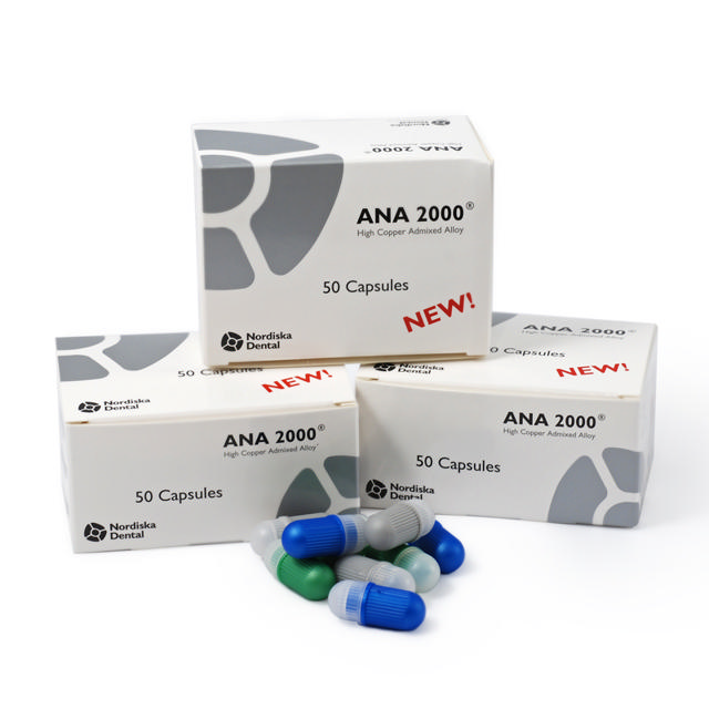 ANA 2000 amalgam kapsler nr 3 grå 1173200