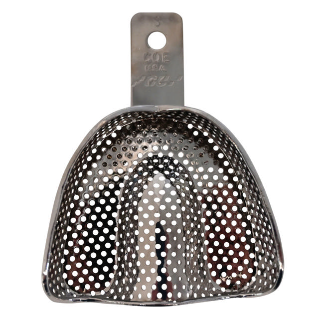 Aftryksske GC platineret metal str 3