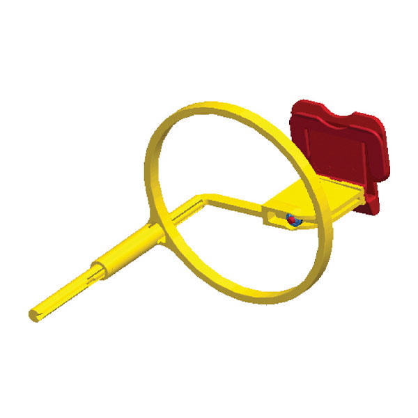 Super-bite filmholder m/ring posterior/rød 1022