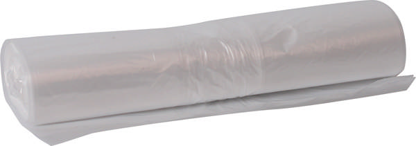 Affaldsposer med fold 39 x 55cm 1000 stk. hvid