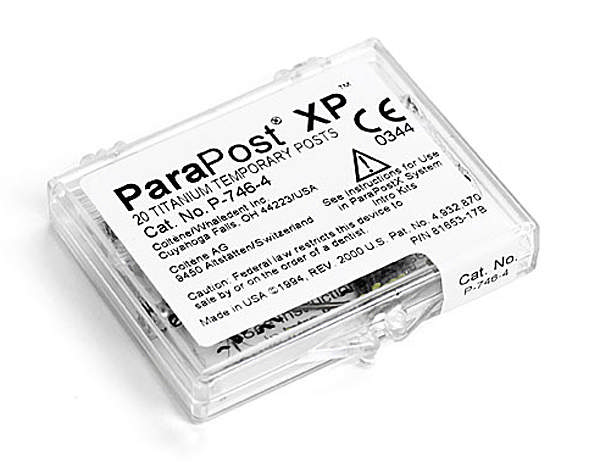 ParaPost XP Midlertidige titaniumsstifter brun