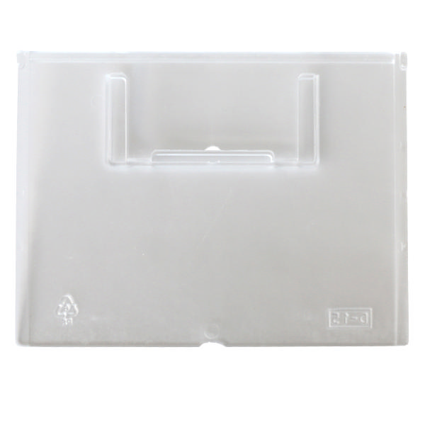 Hurtigkøb skillevæg til kasse 4 og 5, klar plast