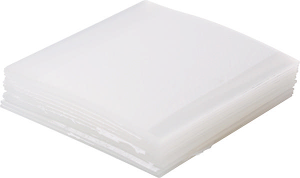 Bideskinneplade 13 x 13cm 2mm 62804