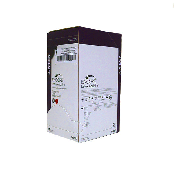 Encore Acclaim sterile latex handsker  PF str. 7 