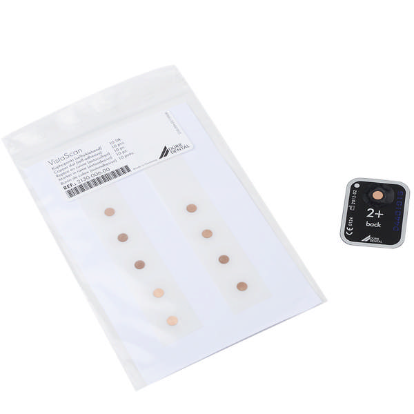 VistaScan selvklæbende kobber-mærker