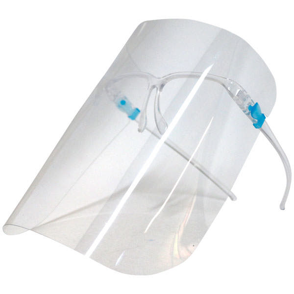 Clear visir skærme refill u/holder