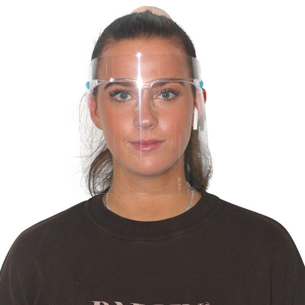 Clear visir skærme refill u/holder